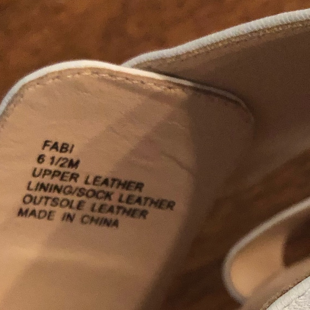 Kate Spade Women's White Fabi Sandals - Picture 6 of 10